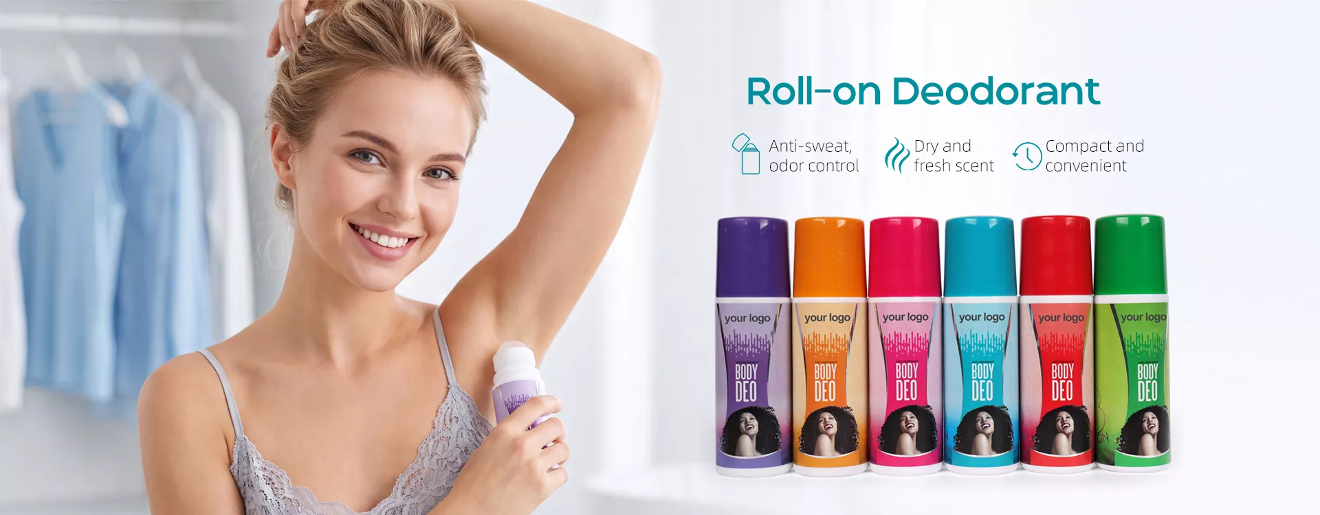 Deodoran Roll-On China dengan Harga Berpatutan