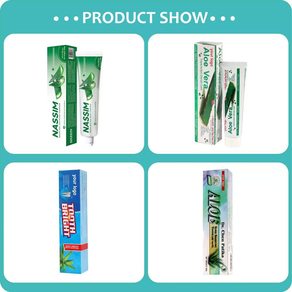 Jinmao toothpaste product range